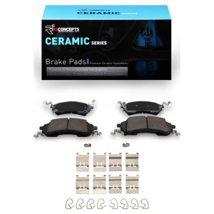 Ford Ranger Brake Pads - Rear - R1 Concepts - Ceramic - `21-`25